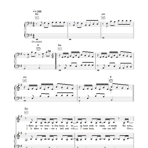 Jem 24 Musik Noten - Piano, Vocal & Guitar Chords - 31921-0