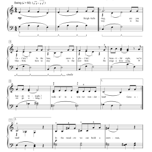 Jennifer and Mike Watts Winter Wonderland Musik Noten - Educational Piano - 156376-0