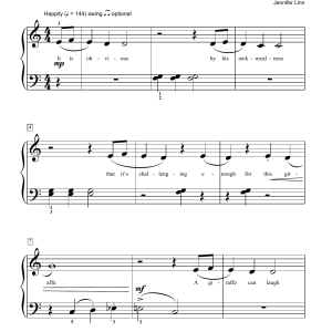 Jennifer Linn A Giraffe Can Laugh Musik Noten - Educational Piano - 159811-0