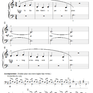 Jennifer Linn Down By The Lake Musik Noten - Educational Piano - 74965-0