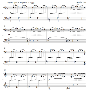 Jennifer Linn Le frelon furieux (The Mad Hornet) Musik Noten - Educational Piano - 56224-0
