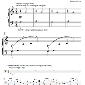 Jennifer Linn The Enchanted Mermaid Musik Noten - Educational Piano - 31546-0