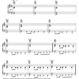 Jennifer Lopez Waiting For Tonight Musik Noten - Piano, Vocal & Guitar Chords - 86265-0