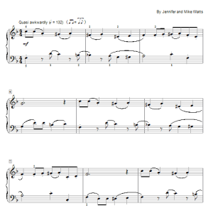 Jennifer Watts Klumzy Kangaroo Musik Noten - Educational Piano - 84220-0