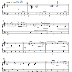 Jennifer Watts Swingin' Rag Musik Noten - Educational Piano - 84216-0