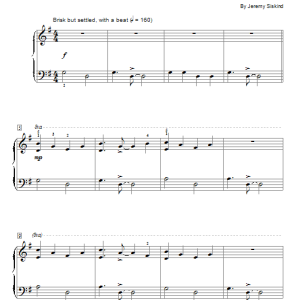 Jeremy Siskind Conga Lion Musik Noten - Educational Piano - 151436-0