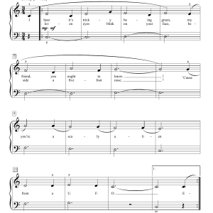 Jeremy Siskind My Scaly Alien Musik Noten - Educational Piano - 160600-0