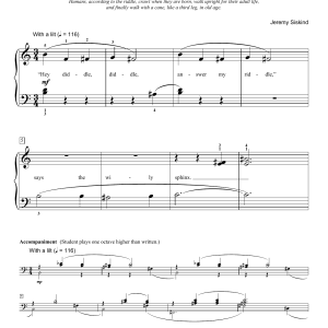 Jeremy Siskind The Wily Sphinx Musik Noten - Educational Piano - 160595-0