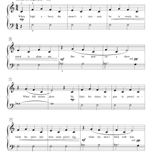 Jeremy Siskind Werewolf Musik Noten - Educational Piano - 160598-0