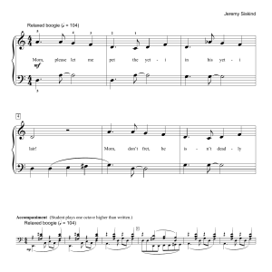 Jeremy Siskind Yeti Blues Musik Noten - Educational Piano - 160597-0