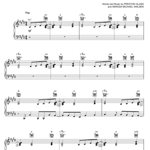 Jermaine Stewart We Don't Have To Take Our Clothes Off Musik Noten - Piano, Vocal & Guitar Chords - 91928-0