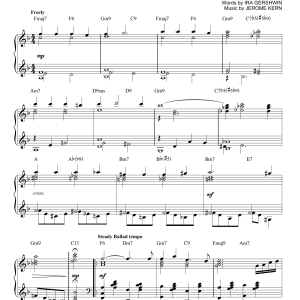 Jerome Kern Long Ago (And Far Away) [Jazz version] (arr. Brent Edstrom) Musik Noten - Piano Solo - 158653-0
