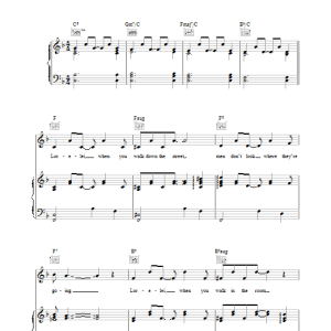 Jerry Gladstone The Lorelei Musik Noten - Piano, Vocal & Guitar Chords - 36670-0