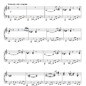 Jerry Goldsmith (Theme From) The Man From U.N.C.L.E. Musik Noten - Piano Solo - 153483-0