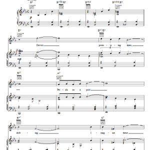 Jerry Vale And This Is My Beloved Musik Noten - Piano, Vocal & Guitar Chords - 50162-0