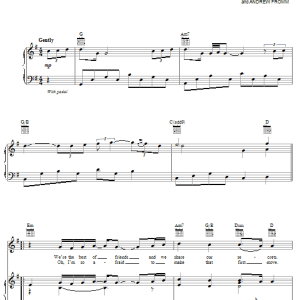 Jesse McCartney Why Don't You Kiss Her? Musik Noten - Piano, Vocal & Guitar Chords - 51054-0