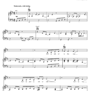 Jessica Simpson Let Him Fly Musik Noten - Piano, Vocal & Guitar Chords - 58752-0