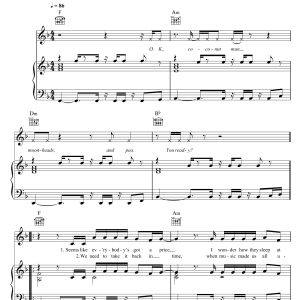Jessie J Price Tag (featuring B.o.B) Musik Noten - Piano, Vocal & Guitar Chords - 108074-0