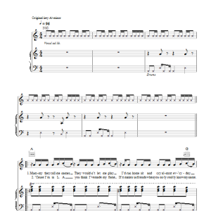Jessie J Who's Laughing Now Musik Noten - Piano, Vocal & Guitar Chords - 111933-0