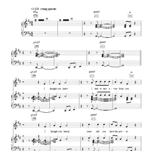 Jessie Ware Sweet Talk Musik Noten - Piano, Vocal & Guitar Chords - 115577-0