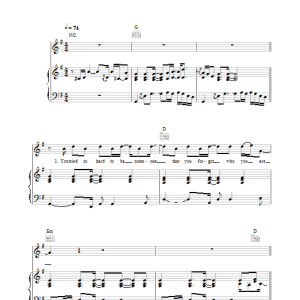 Jet Hold On Musik Noten - Piano, Vocal & Guitar Chords - 29614-0