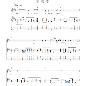 Jet Timothy Musik Noten - Guitar Tab - 28740-0