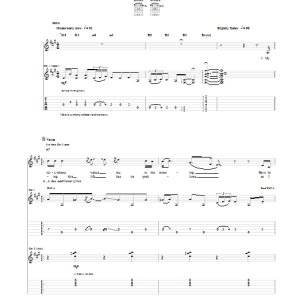 Jethro Tull Back To The Family Musik Noten - Guitar Tab - 93933-0