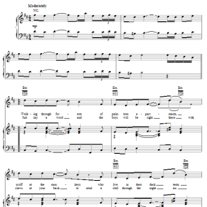 Jethro Tull Bungle In The Jungle Musik Noten - Piano, Vocal & Guitar Chords - 29976-0