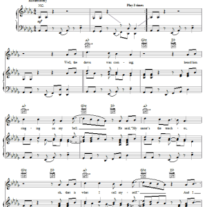 Jethro Tull Teacher Musik Noten - Piano, Vocal & Guitar Chords - 29980-0