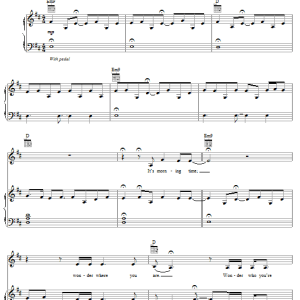 Jewel 1000 Miles Away Musik Noten - Piano, Vocal & Guitar Chords - 56436-0