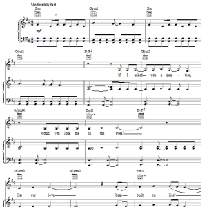 Jewel 2 Find U Musik Noten - Piano, Vocal & Guitar Chords - 25121-0