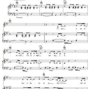Jewel Goodbye Alice In Wonderland Musik Noten - Piano, Vocal & Guitar Chords - 56439-0
