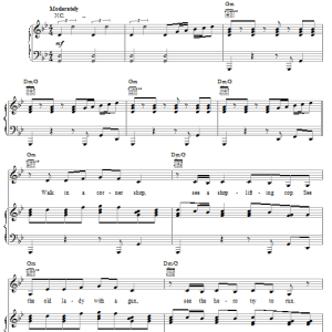 Jewel Stand Musik Noten - Piano, Vocal & Guitar Chords - 25120-0