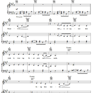 Jewel Stephenville, TX Musik Noten - Piano, Vocal & Guitar Chords - 56444-0