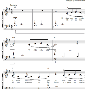 Jim Brickman with Martina McBride Valentine (arr. Phillip Keveren) Musik Noten - Big Note Piano - 58436-0
