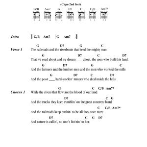 Jim Croce Railroads And Riverboats Musik Noten - Guitar Chords/Lyrics - 171629-0