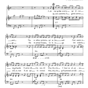 Jim Larriaga Moi Et Ma P'tite Janine Musik Noten - Piano & Vocal - 119774-0