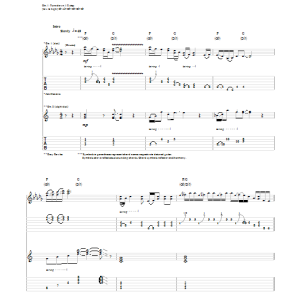 Jimi Hendrix Everlasting First Musik Noten - Guitar Tab - 88567-0