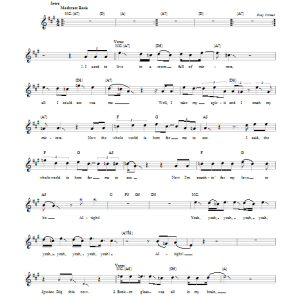 Jimi Hendrix Room Full Of Mirrors Musik Noten - Easy Guitar - 27825-0