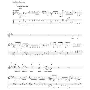Jimi Hendrix Shame, Shame, Shame Musik Noten - Guitar Tab - 88566-0