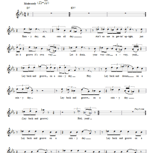 Jimi Hendrix Still Raining Still Dreaming Musik Noten - Easy Guitar - 27829-0
