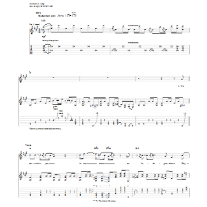 Jimi Hendrix Tears Of Rage Musik Noten - Guitar Tab - 88569-0