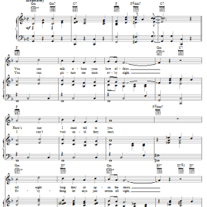 Jimmie Lunceford Margie Musik Noten - Piano, Vocal & Guitar Chords - 51141-0