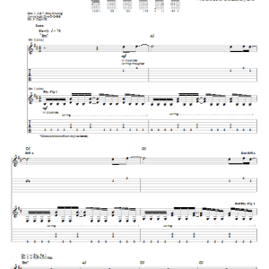 Jimmy Eat World 23 Musik Noten - Guitar Tab - 53321-0