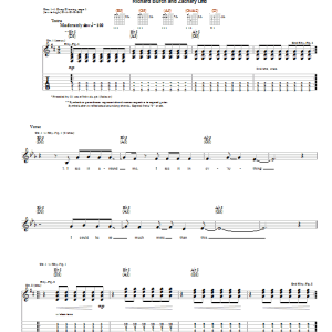 Jimmy Eat World My Sundown Musik Noten - Guitar Tab - 21394-0