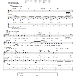 Jimmy Eat World Work Musik Noten - Guitar Tab - 53322-0