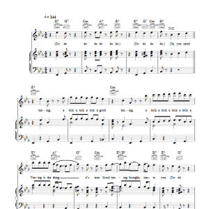 Jimmy Jones Good Timin' Musik Noten - Piano, Vocal & Guitar Chords - 49300-0