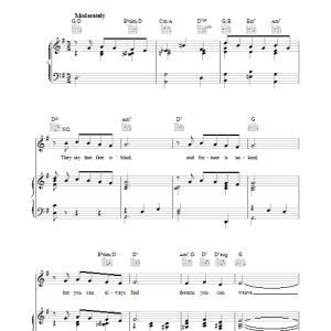 Jimmy McHugh Dream Dream Dream Musik Noten - Piano, Vocal & Guitar Chords - 39938-0