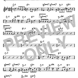 J.J. Johnson Elora Musik Noten - Real Book – Melody & Chords – C Instruments - 60088-0