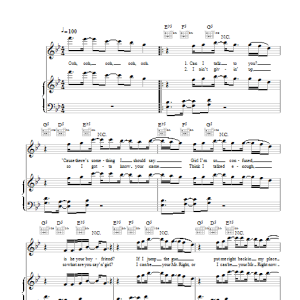 JLS The Hottest Girl In The World Musik Noten - Piano, Vocal & Guitar Chords - 115217-0